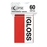 60 Sleeves Ultra Pro Small ECLIPSE PRO GLOSS Red Bustine Protettive Rosso