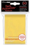 50 Deck Protector Sleeves Ultra Pro Magic STANDARD YELLOW Giallo Bustine Protettive Buste