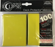 100 Sleeves Ultra Pro ECLIPSE PRO MATTE Giallo Bustine Protettive Yellow