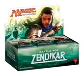 Box Magic BATTLE FOR ZENDIKAR 36 Buste Booster Inglese