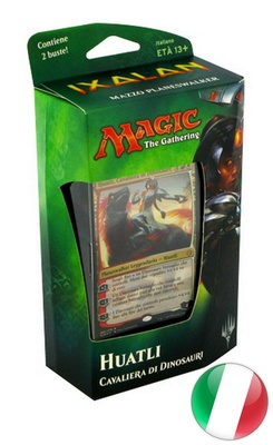 Mazzo Magic Planeswalker HUATLI CAVALIERA DEI DINOSAURI Italiano Deck