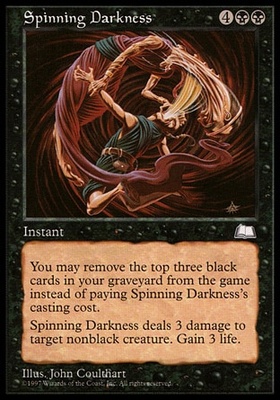 Spinning Darkness