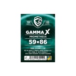 100 Sleeves Gamma X PROMETHEUS 59X86  Bustine Protettive