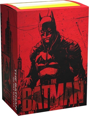 100 Sleeves Dragon Shield STANDARD ART MATTE THE BATMAN Bustine Protettive
