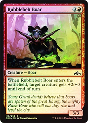 Rubblebelt Boar