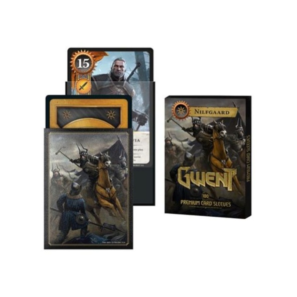 gwent the legendary card game sleeves Gwent: Faction Sleeves (5 Packs) – Clownfish Games main image 1