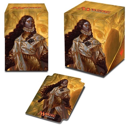 Deck Box Ultra PRO 100+ Magic RIVALS OF IXALAN ELENDA THE DUSK ROSE V2 Porta Mazzo