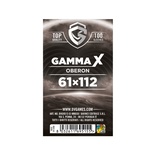 100 Sleeves Gamma X OBERON 61X112  Bustine Protettive