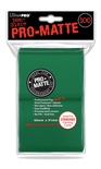 100 Deck Protector Sleeves Ultra Pro Magic PRO MATTE STANDARD GREEN Verde Bustine Protettive Buste