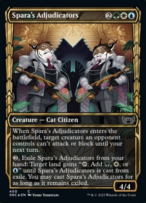 Spara's Adjudicators