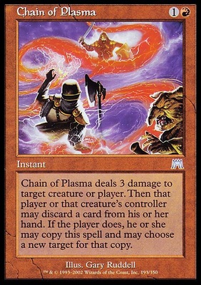 Chain of Plasma