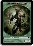 [Elf Warrior Token] (Green)