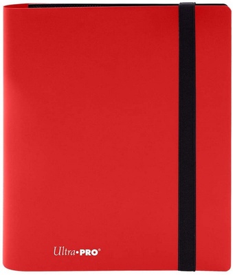 Album Ultra Pro ECLIPSE PRO BINDER APPLE RED Raccoglitore 4 Tasche 20 Pagine Ultra Pro