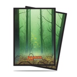 80 Sleeves Ultra Pro Magic MANA FOREST Foresta Bustine Protettive