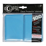 100 Sleeves Ultra Pro ECLIPSE PRO MATTE Celeste Bustine Protettive Light Blue