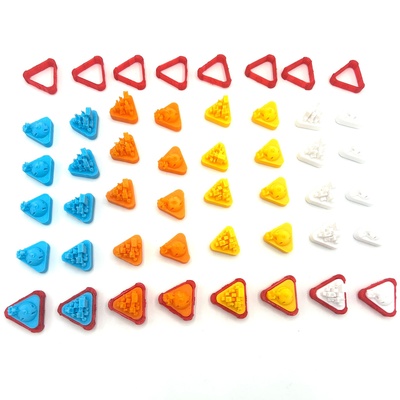 ARCS: Set 60x Token Città e Spazioporto 3D