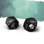 Vampire The Masquerade - Milan Uprising: Extra Set of 2 D10 Dice