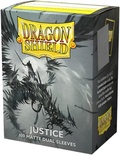 100 Sleeves Dragon Shield Standard DUAL MATTE JUSTICE Bustine Protettive
