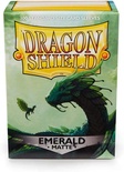 100 Sleeves Dragon Shield Standard MATTE EMERALD Bustine Protettive Smeraldo