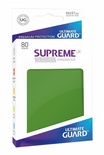 80 Sleeves Ultimate Guard SUPREME UX STANDARD Green Bustine Protettive Verde