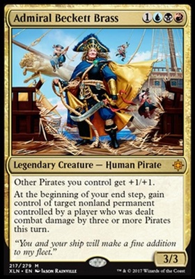 Admiral Beckett Brass
