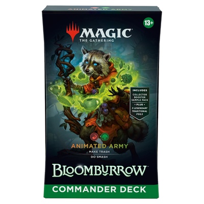 Mazzo Magic Commander BLOOMBURROW ANIMATED ARMY Deck Inglese