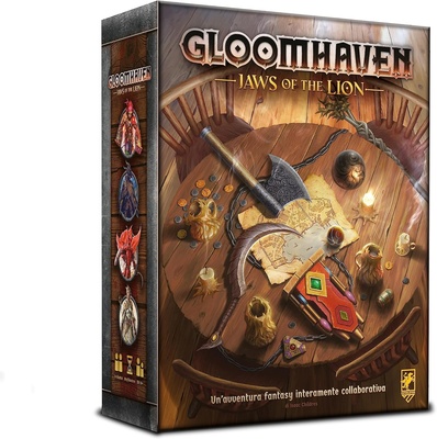 Gloomhaven - Jaws of the Lion: BUNDLE Base + 14x Set Trappole