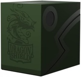 DRAGON SHIELD Double Deck Shell Forest Green  Porta Mazzo