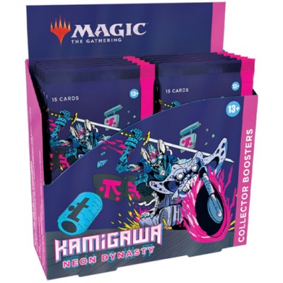 Box Magic KAMIGAWA: NEON DYNASTY Collector 12 Buste Booster Inglese