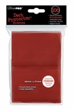 100 Deck Protector Sleeves Ultra Pro Magic STANDARD RED Rosso Bustine Protettive Buste 66x91