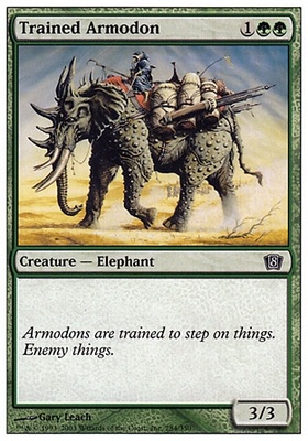 Trained Armodon