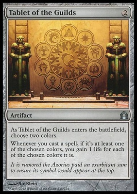 Tablet of the Guilds
