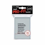 100 Deck Protector Sleeves Ultra Pro Yugioh SMALL PRO-FIT Pro Fit Bustine Protettive Buste