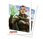 80 Sleeves Ultra Pro Magic OATH OF GATEWATCH NISSA V4 Bustine Protettive Buste
