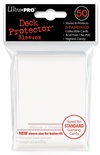 50 Deck Protector Sleeves Ultra Pro Magic STANDARD WHITE Bianco Bustine Protettive Buste