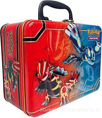 Pokemon Scrigno da Collezione Edizione Limitata Italiano Mazzo Deck Box Metallo