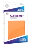 80 Sleeves Ultimate Guard SUPREME UX STANDARD Orange Bustine Protettive Arancione