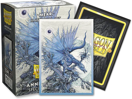 100 Sleeves Dragon Shield Standard MATTE DUAL MEAR ANNIVERSARY Bustine Protettive