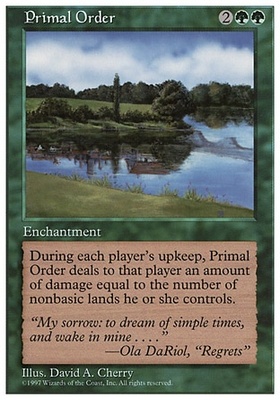 Primal Order