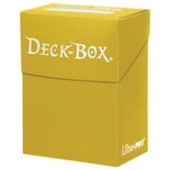 Deck Box Ultra Pro Magic STANDARD YELLOW Giallo Porta Mazzo Scatola