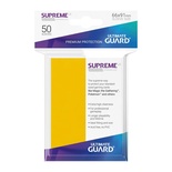 50 Sleeves Ultimate Guard SUPREME UX STANDARD Yellow Bustine Protettive Giallo