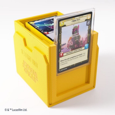 Deck Box Gamegenic Star Wars Unlimited DECK POD YELLOW Porta Mazzo