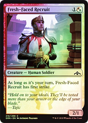 Fresh-Faced Recruit