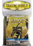 50 Deck Protector Sleeves Dragon Shield Magic STANDARD GOLD Oro Bustine Protettive Buste