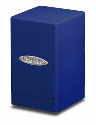 Deck Box Ultra Pro Magic SATIN TOWER BLUE Blu Porta Mazzo Scatola 100 Carte