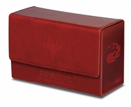 Deck Box Ultra Pro Magic MANA DUAL FLIP BOX RED Rosso Porta Mazzo Scatola 200 Carte