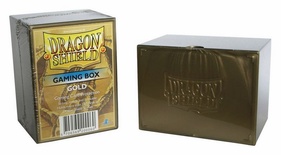 Gaming Box Dragon Shield Magic GOLD Oro Porta Mazzo Scatola 100 Carte